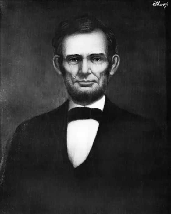 Framed Print : Abraham Lincoln, 16th President of the United States, (early 20th century). Artist: Freeman Thorp Framed Print : Abraham Lincoln, 16th President of the United States, (early 20th century). Artist: Freeman Thorp