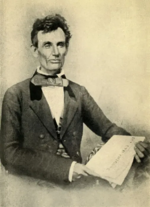 Framed Print : Abraham Lincoln, 1854, (1930). Creator: Unknown Framed Print : Abraham Lincoln, 1854, (1930). Creator: Unknown