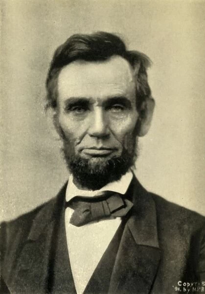 Abraham Lincoln, 1863, (1930). Creator: M. P. Rice