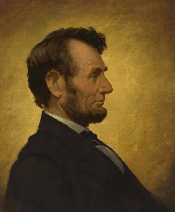 Framed Print : Abraham Lincoln, 1864. Creator: William Willard Framed Print : Abraham Lincoln, 1864. Creator: William Willard