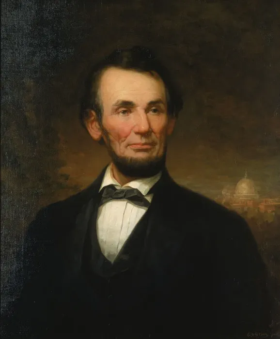 Framed Print : Abraham Lincoln, 1916. Creator: George H. Story Framed Print : Abraham Lincoln, 1916. Creator: George H. Story
