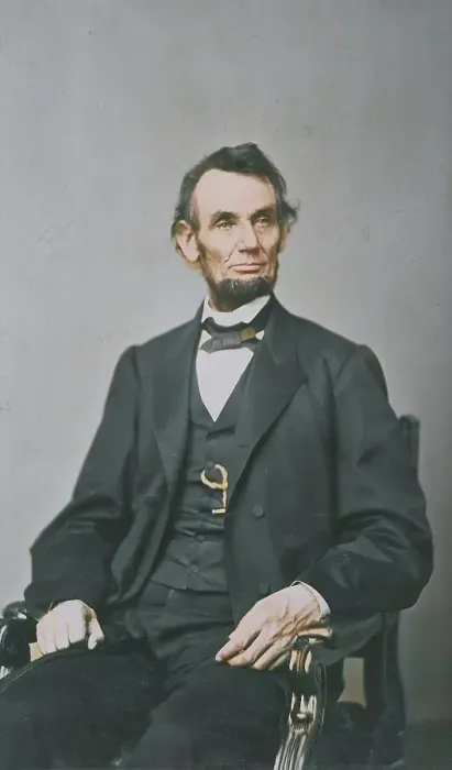 Framed Print : Abraham Lincoln, February 9, 1864. Creator: Anthony Berger Framed Print : Abraham Lincoln, February 9, 1864. Creator: Anthony Berger