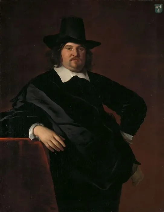 Framed Print : Abraham de Visscher (1605-67). Amsterdam merchant and director of the Dutch West India... 1650-1667 Creator: Jacob Adriaensz. Backer Framed Print : Abraham de Visscher (1605-67). Amsterdam merchant and director of the Dutch West India... 1650-1667 Creator: Jacob Adriaensz. Backer