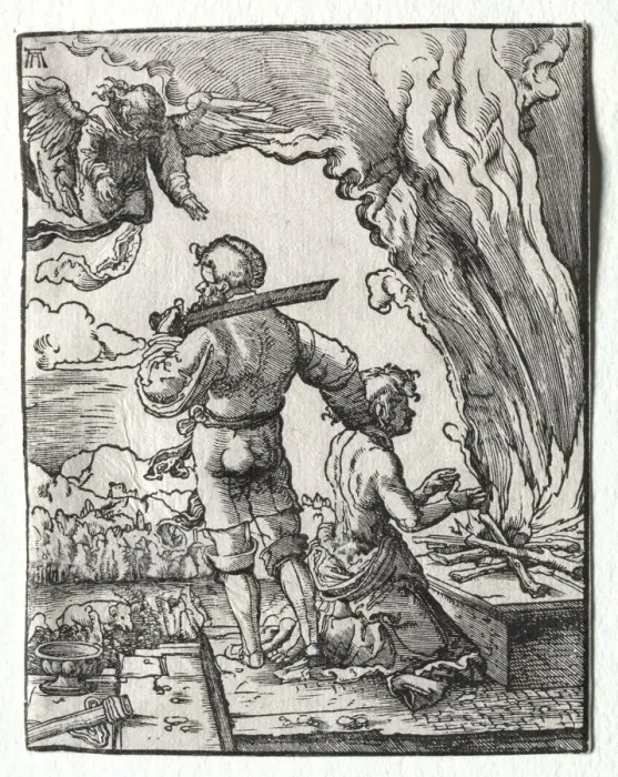 Framed Print : Abrahams Sacrifice, c. 1520. Creator: Albrecht Altdorfer (German, c. 1480-1538) Framed Print : Abrahams Sacrifice, c. 1520. Creator: Albrecht Altdorfer (German, c. 1480-1538)
