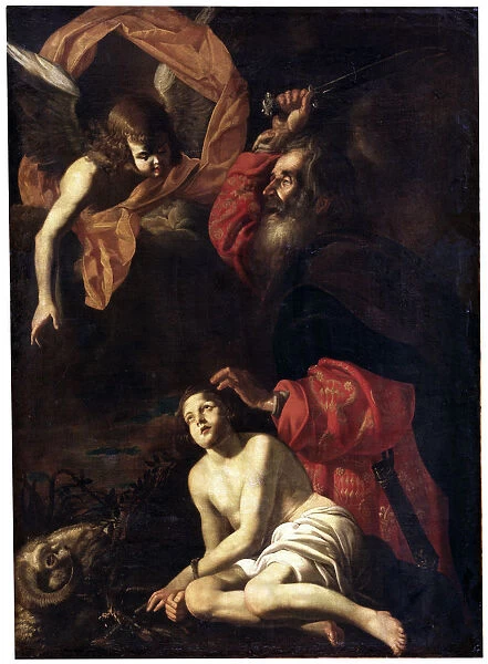 Abrahams Sacrifice of Isaac, c1615-c1620. Artist: Giovanni Battista Caracciolo