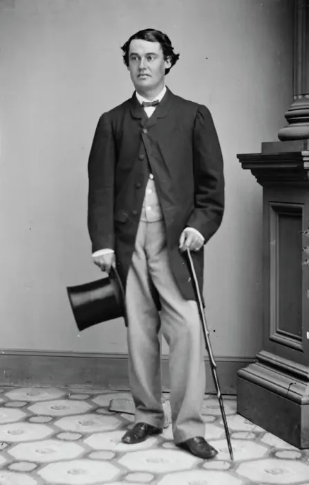 Framed Print : Abram Stevens Hewitt, between 1855 and 1865. Creator: Unknown Framed Print : Abram Stevens Hewitt, between 1855 and 1865. Creator: Unknown