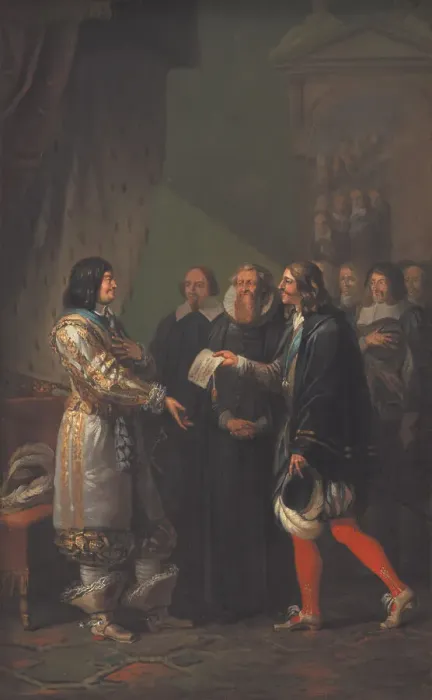 Framed Print : Absolute Monarchy Assigned to Frederick III of Denmark in 1660, 1783 Framed Print : Absolute Monarchy Assigned to Frederick III of Denmark in 1660, 1783