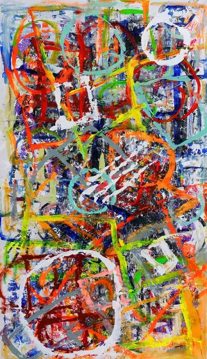 Framed Print : Abstract Art 127. Creator: Bandji Fall Framed Print : Abstract Art 127. Creator: Bandji Fall