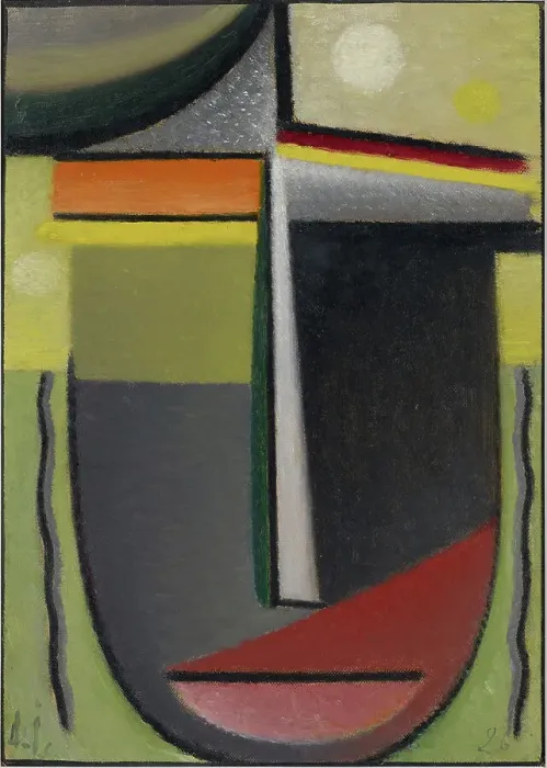 Framed Print : Abstract Head: Inner Vision Green-Gold, 1926. Creator: Javlensky, Alexei, von (1864-1941) Framed Print : Abstract Head: Inner Vision Green-Gold, 1926. Creator: Javlensky, Alexei, von (1864-1941)