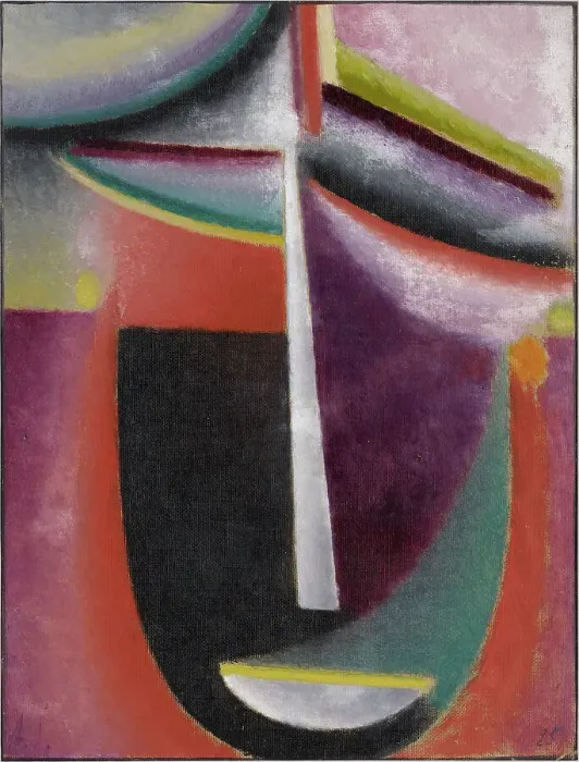 Framed Print : Abstract Head: Mysterium, 1925. Creator: Javlensky, Alexei, von (1864-1941) Framed Print : Abstract Head: Mysterium, 1925. Creator: Javlensky, Alexei, von (1864-1941)