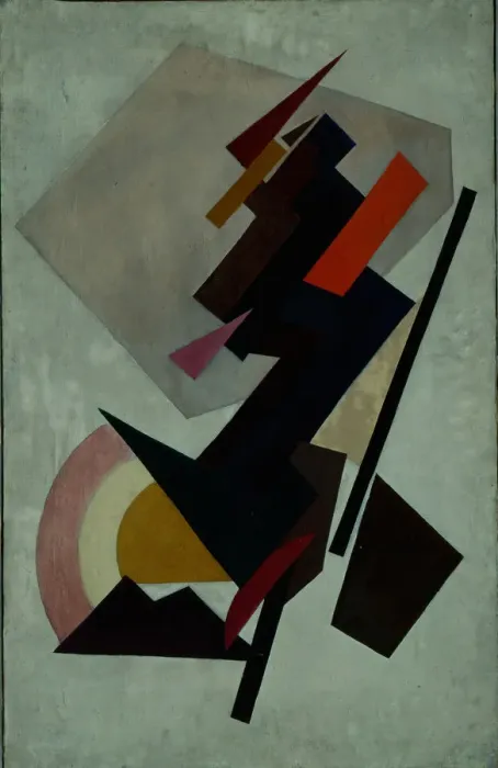 Framed Print : Abstracte composition. (Suprematism), 1910s. Artist: Rozanova, Olga Vladimirovna (1886-1918) Framed Print : Abstracte composition. (Suprematism), 1910s. Artist: Rozanova, Olga Vladimirovna (1886-1918)