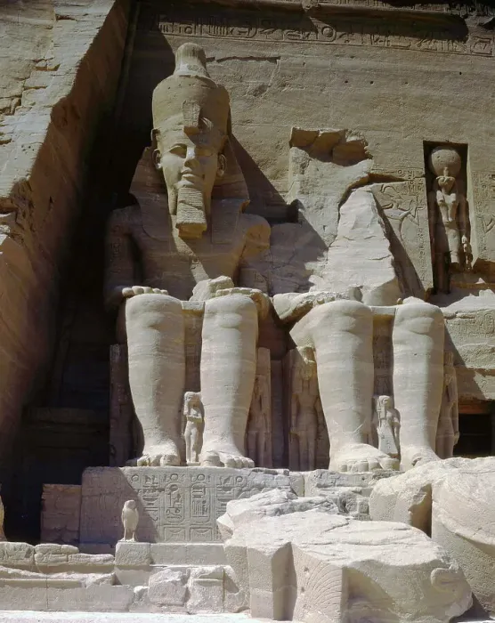 Framed Print : Abu Simbel, Egypt, 1984. Creator: Ethel Davies Framed Print : Abu Simbel, Egypt, 1984. Creator: Ethel Davies