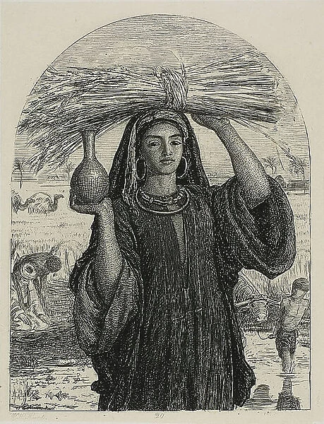 The Abundance of Egypt, 1857. Creator: William Holman Hunt