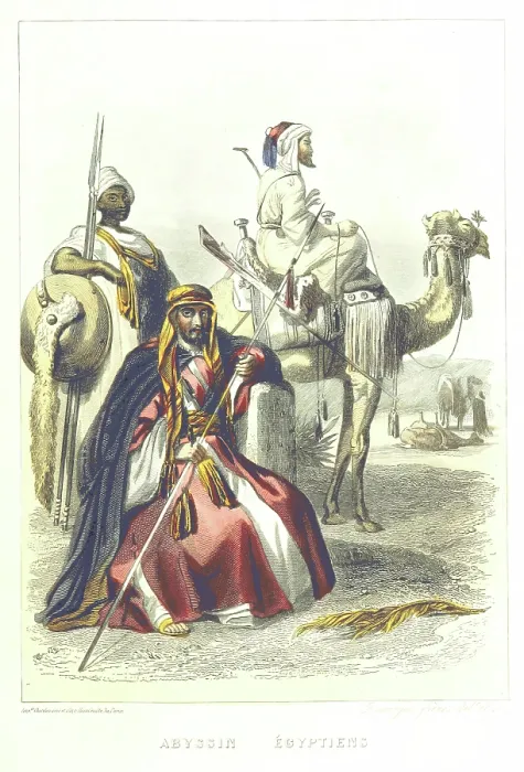 Framed Print : Abyssinian - Egyptians, 1858. Creators: Rouargue Brothers, Emile Rouargue, Adolphe Rouargue Framed Print : Abyssinian - Egyptians, 1858. Creators: Rouargue Brothers, Emile Rouargue, Adolphe Rouargue