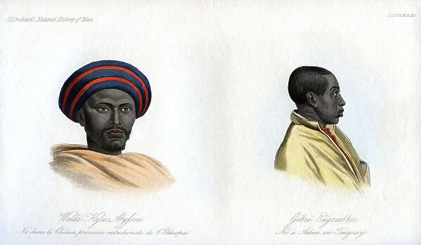 Abyssinian portraits, 1848