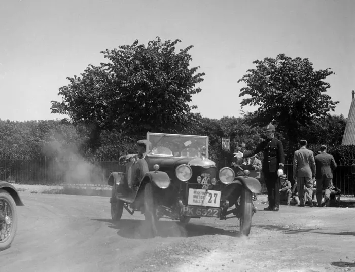Framed Print : AC Acedes Six open tourer of J Mollart competing in the B&HMC Brighton Motor Rally, 1930 Framed Print : AC Acedes Six open tourer of J Mollart competing in the B&HMC Brighton Motor Rally, 1930