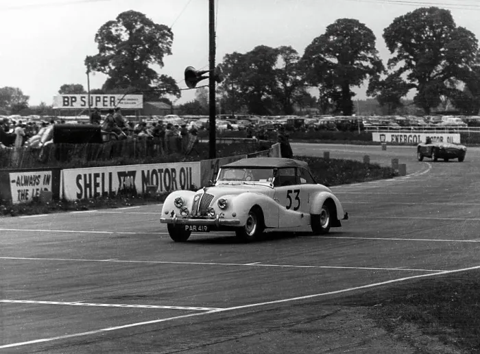 Framed Print : A.C. Buckland tourer 1951 at Silverstone 8 clubs meeting Framed Print : A.C. Buckland tourer 1951 at Silverstone 8 clubs meeting