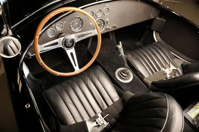 Framed Print : AC Cobra 427 1966. Artist: Simon Clay Framed Print : AC Cobra 427 1966. Artist: Simon Clay