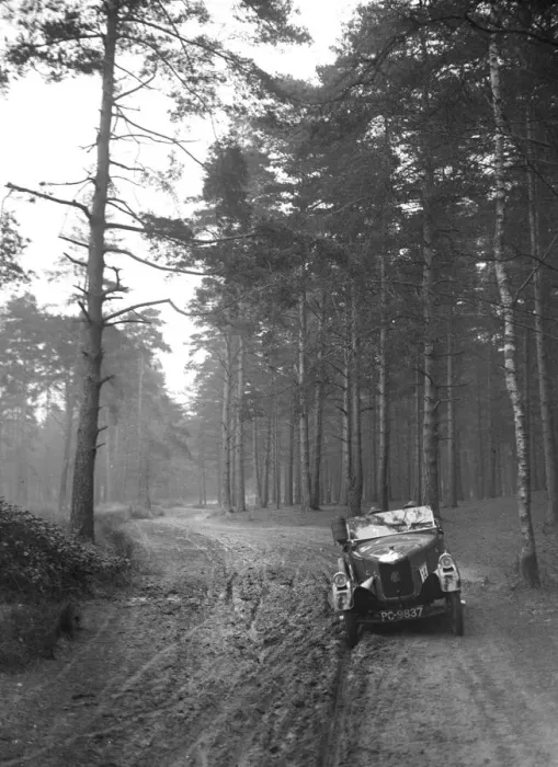 Framed Print : AC taking part in a JCC motoring trial, Surrey, c1920s. Artist: Bill Brunell Framed Print : AC taking part in a JCC motoring trial, Surrey, c1920s. Artist: Bill Brunell