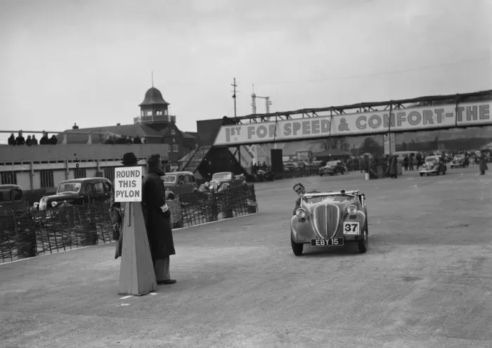 Framed Print : AC Westwoods Fiat Smith Special competing in the JCC Rally, Brooklands, Surrey, 1939 Framed Print : AC Westwoods Fiat Smith Special competing in the JCC Rally, Brooklands, Surrey, 1939