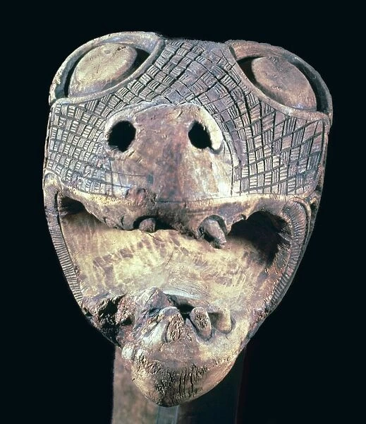 The Academicians animal head-post from the Oseburg ship burial