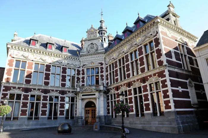 Framed Print : Academiegebouw (Utrecht University Hall), Utrecht, Netherlands, 19th century. Creator: LTL Framed Print : Academiegebouw (Utrecht University Hall), Utrecht, Netherlands, 19th century. Creator: LTL
