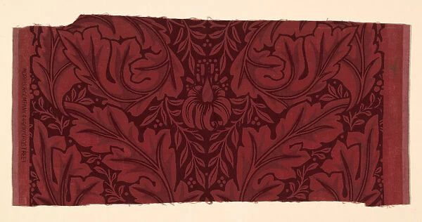 Acanthus (Formerly a Furnishing Textile) from the John J. Glessner House, Chicago, 1876