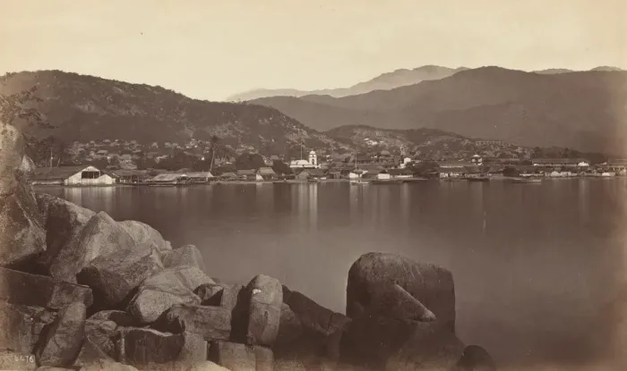 Framed Print : Acapulco, 1877. Creator: Eadweard J Muybridge Framed Print : Acapulco, 1877. Creator: Eadweard J Muybridge