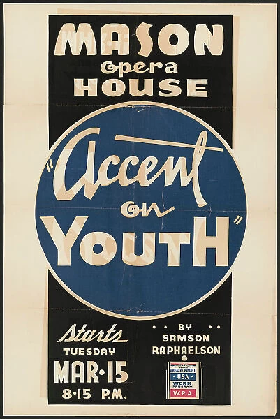 Accent on Youth, Los Angeles, 1938. Creator: Unknown