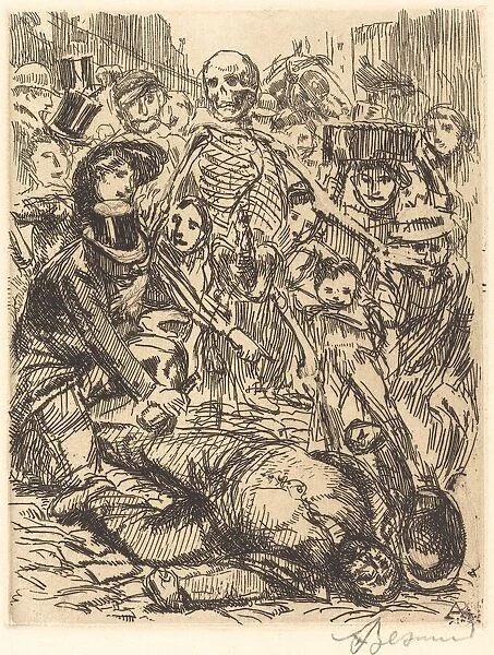 The Accident (L accident), 1900. Creator: Paul Albert Besnard