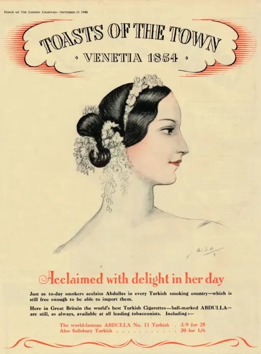 Framed Print : Acclaimed with delight in her day, Toasts of the Town - Venetia 1854, 1940 Framed Print : Acclaimed with delight in her day, Toasts of the Town - Venetia 1854, 1940
