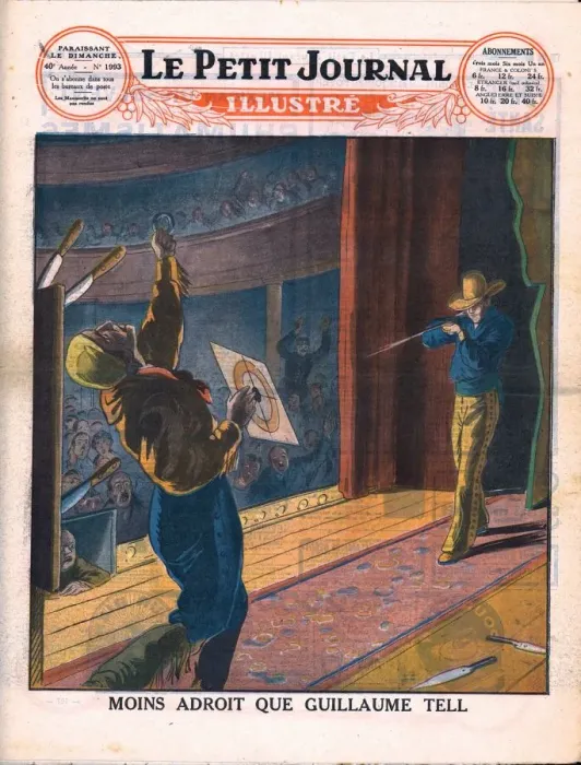 Framed Print : Less accurate than William Tell, 1929. Creator: Unknown Framed Print : Less accurate than William Tell, 1929. Creator: Unknown