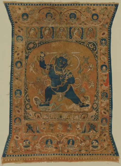 Framed Print : Achala, King of the Wrathful Ones (previously identified as Vighnantaka), early 1200s