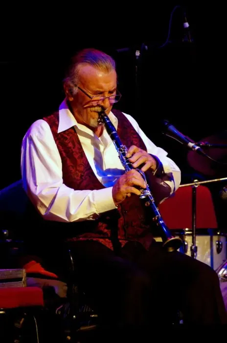 Framed Print : Acker Bilk, Dorking Halls, Dorking, Surrey, 2012. Artist: Brian O Connor Framed Print : Acker Bilk, Dorking Halls, Dorking, Surrey, 2012. Artist: Brian O Connor