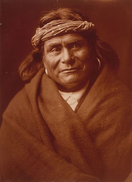 An Acoma man, c1904. Creator: Edward Sheriff Curtis