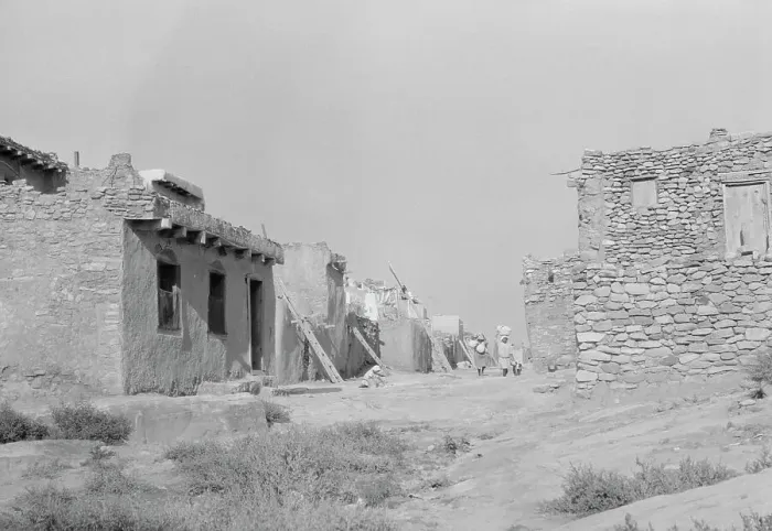 Framed Print : Acoma, New Mexico area views, between 1899 and 1928. Creator: Arnold Genthe Framed Print : Acoma, New Mexico area views, between 1899 and 1928. Creator: Arnold Genthe