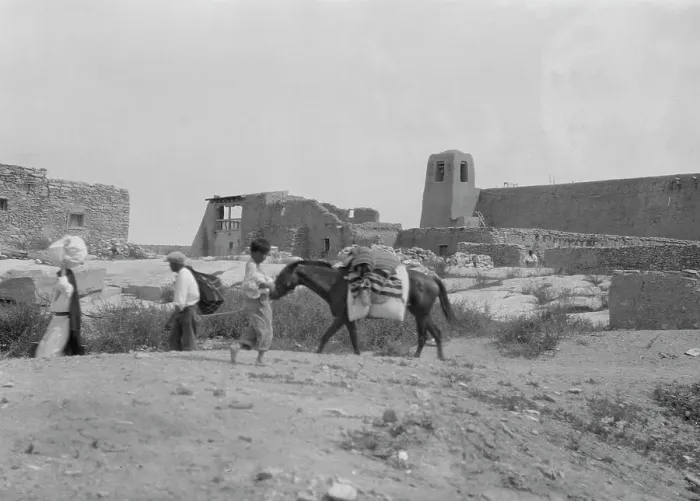 Framed Print : Acoma, New Mexico area views, between 1899 and 1928. Creator: Arnold Genthe Framed Print : Acoma, New Mexico area views, between 1899 and 1928. Creator: Arnold Genthe