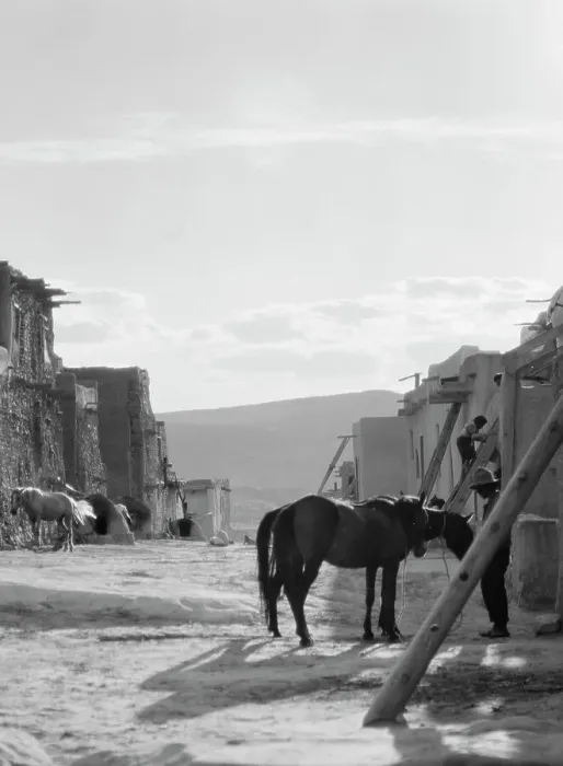 Framed Print : Acoma, New Mexico area views, between 1899 and 1928. Creator: Arnold Genthe Framed Print : Acoma, New Mexico area views, between 1899 and 1928. Creator: Arnold Genthe