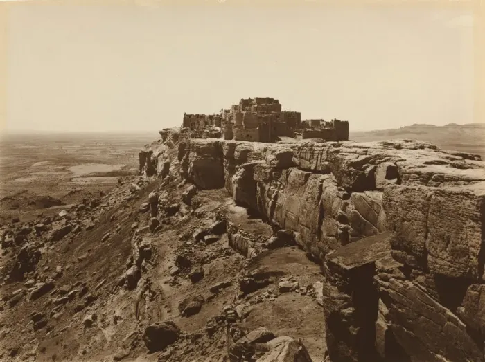 Framed Print : Acoma Pueblo, c. 1900. Creator: Frederick Monsen Framed Print : Acoma Pueblo, c. 1900. Creator: Frederick Monsen