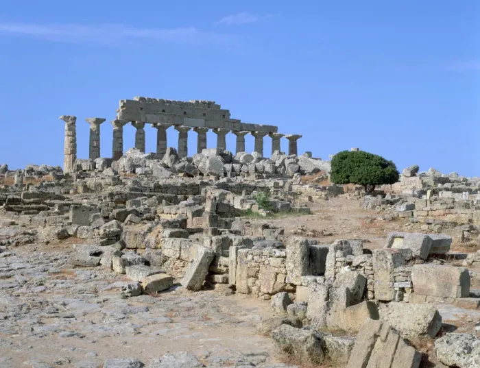 Framed Print : Acropolis, Selinunte, Sicily, Italy Framed Print : Acropolis, Selinunte, Sicily, Italy