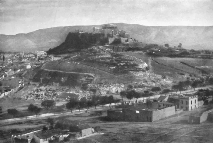 Framed Print : The Acropolis, with a View of the Aeropagus and Mount Hymettus, from the West, 1913 Framed Print : The Acropolis, with a View of the Aeropagus and Mount Hymettus, from the West, 1913