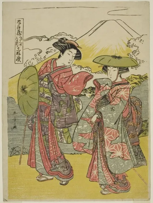 Framed Print : Act Eight: Bridal Journey from the play Chushingura (Treasury of Loyal Retainers), Japan, c. 1779 / 80. Creator: Shunsho Framed Print : Act Eight: Bridal Journey from the play Chushingura (Treasury of Loyal Retainers), Japan, c. 1779 / 80. Creator: Shunsho