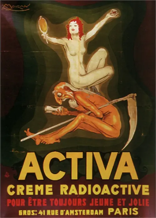 Framed Print : Activa, creme radioactive, 1921. Creator: Mauzan, Achille (1883-1952) Framed Print : Activa, creme radioactive, 1921. Creator: Mauzan, Achille (1883-1952)