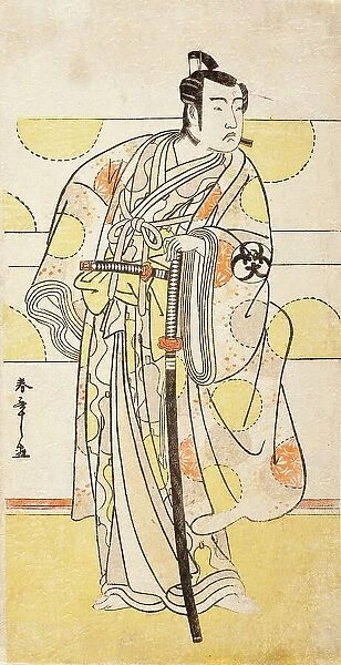 Actor Bando Mitsugoro I (image 1 of 2), 1770s-mid 1780s. Creator: Shunsho