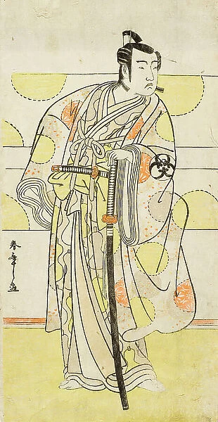 Actor Bando Mitsugoro I (image 2 of 2), 1770s-mid 1780s. Creator: Shunsho