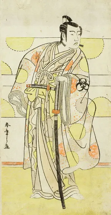 Framed Print : Actor Bando Mitsugoro I (image 2 of 2), 1770s-mid 1780s. Creator: Shunsho Framed Print : Actor Bando Mitsugoro I (image 2 of 2), 1770s-mid 1780s. Creator: Shunsho