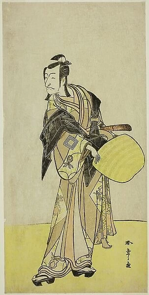 The Actor Ichikawa Danjuro V as Kakogawa Honzo, from the play 'Kanadehon Chushin... c. 1780. Creator: Shunsho. The Actor Ichikawa Danjuro V as Kakogawa Honzo, from the play 'Kanadehon Chushin... c. 1780. Creator: Shunsho