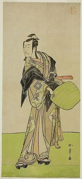The Actor Ichikawa Danjuro V as Kakogawa Honzo in the Play Kanadehon Chushin Nagori... c. 1780. Creator: Shunsho