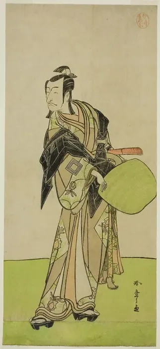 Framed Print : The Actor Ichikawa Danjuro V as Kakogawa Honzo in the Play Kanadehon Chushin Nagori... c. 1780. Creator: Shunsho Framed Print : The Actor Ichikawa Danjuro V as Kakogawa Honzo in the Play Kanadehon Chushin Nagori... c. 1780. Creator: Shunsho