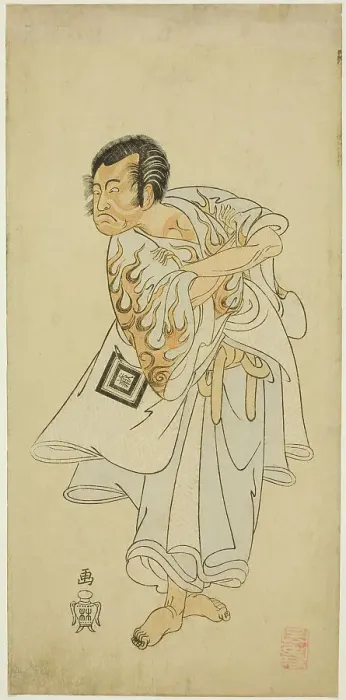 Framed Print : The Actor Ichikawa Danzo III as the holy hermit Narukami in the play Narukami, perfor... c. 1768. Creator: Shunsho. The Actor Ichikawa Danzo III as the holy hermit Narukami in the play Narukami, perfor... c. 1768. Creator: Shunsho Framed Print : The Actor Ichikawa Danzo III as the holy hermit Narukami in the play Narukami, perfor... c. 1768. Creator: Shunsho. The Actor Ichikawa Danzo III as the holy hermit Narukami in the play Narukami, perfor... c. 1768. Creator: Shunsho